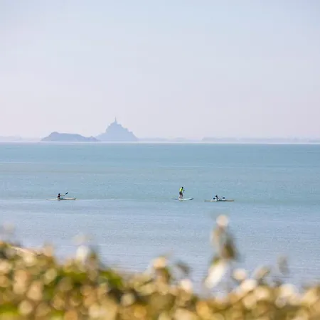 Manava Vue Et Mont Michel Piscine Interieure אכסניה סן-ז'ון-לה-טומה