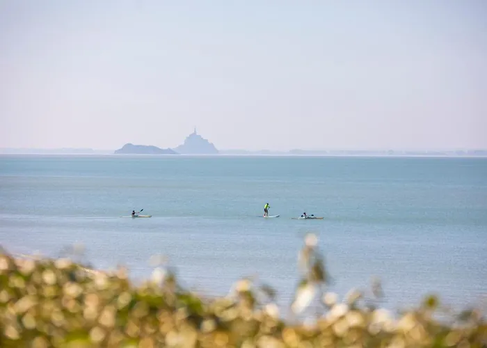 Manava Vue Et Mont Michel Piscine Interieure אכסניה סן-ז'ון-לה-טומה
